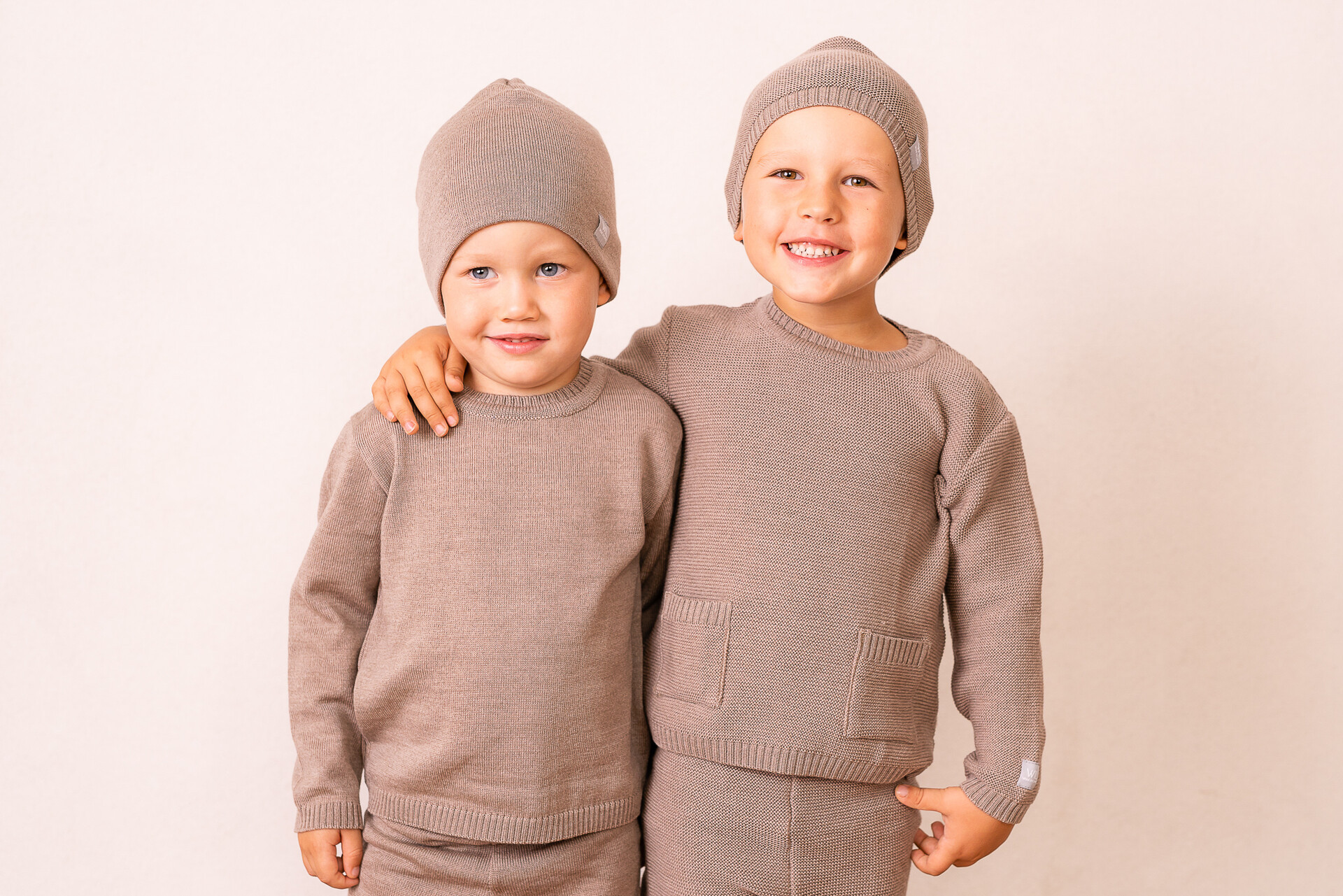 Merino wool kids and baby sweater JOY is light and very soft.  Comfortable for your child to wear in every season, from winter to summer.
