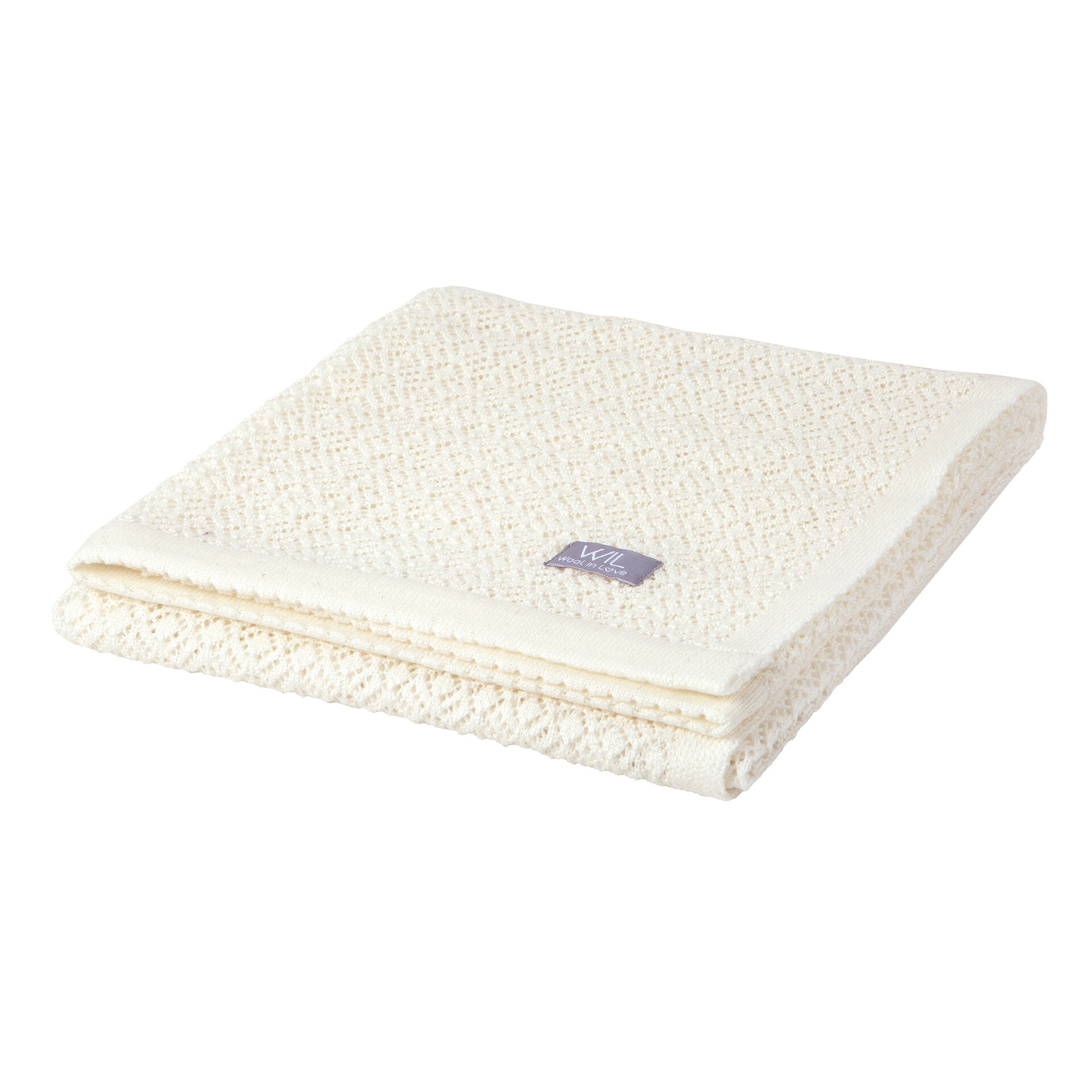 A soft and luxurious merino wool baby blanket in combination with our DELIGHT bonnet is an ideal baby shower gift. 