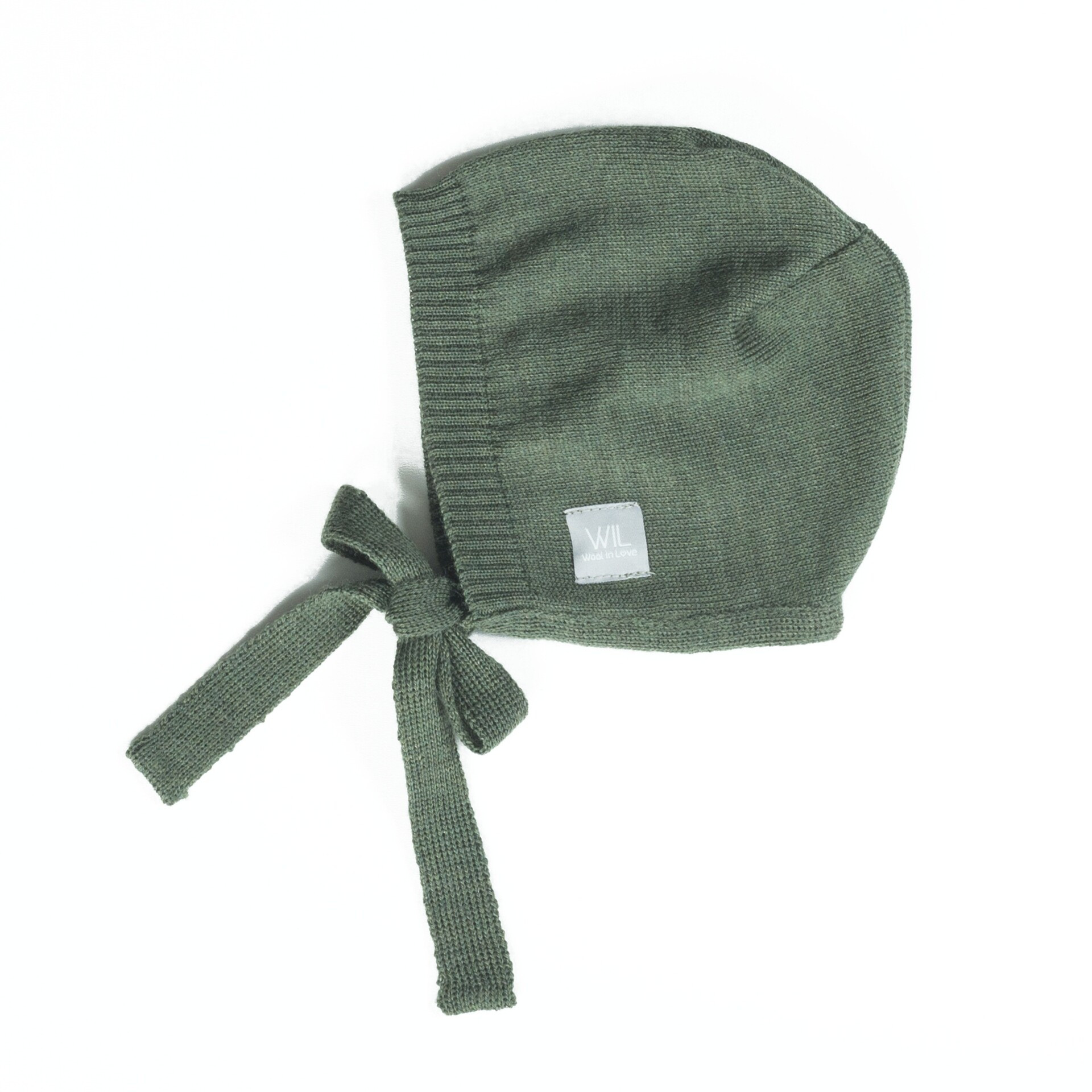 Merino wool Baby Bonnet hat for newborn