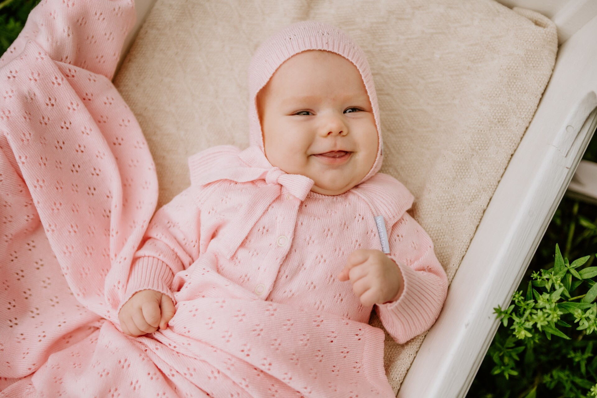 Merino Wool Baby Blanket LOVE