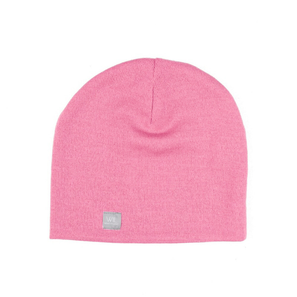 Merino double layer hat JOY - Rose Pink - 44/46