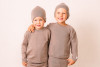 Especially soft merino wool hat. It's warm and light in the same time. Suits nicely on both babies and kids.