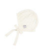 Lovely classical flowery pattern bonne hat for your newborn.