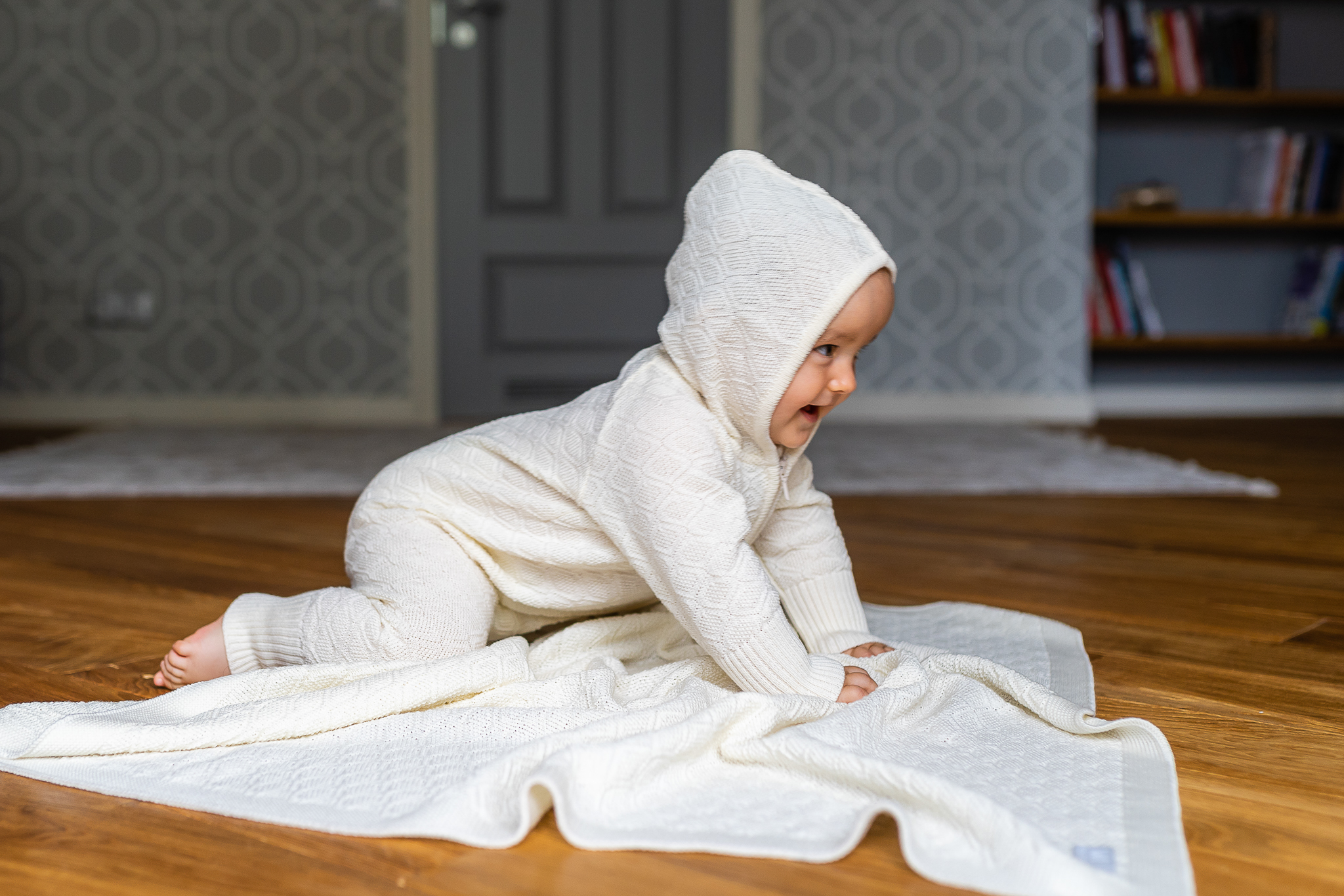 Merino Wool Jumpsuit HAPPINESS