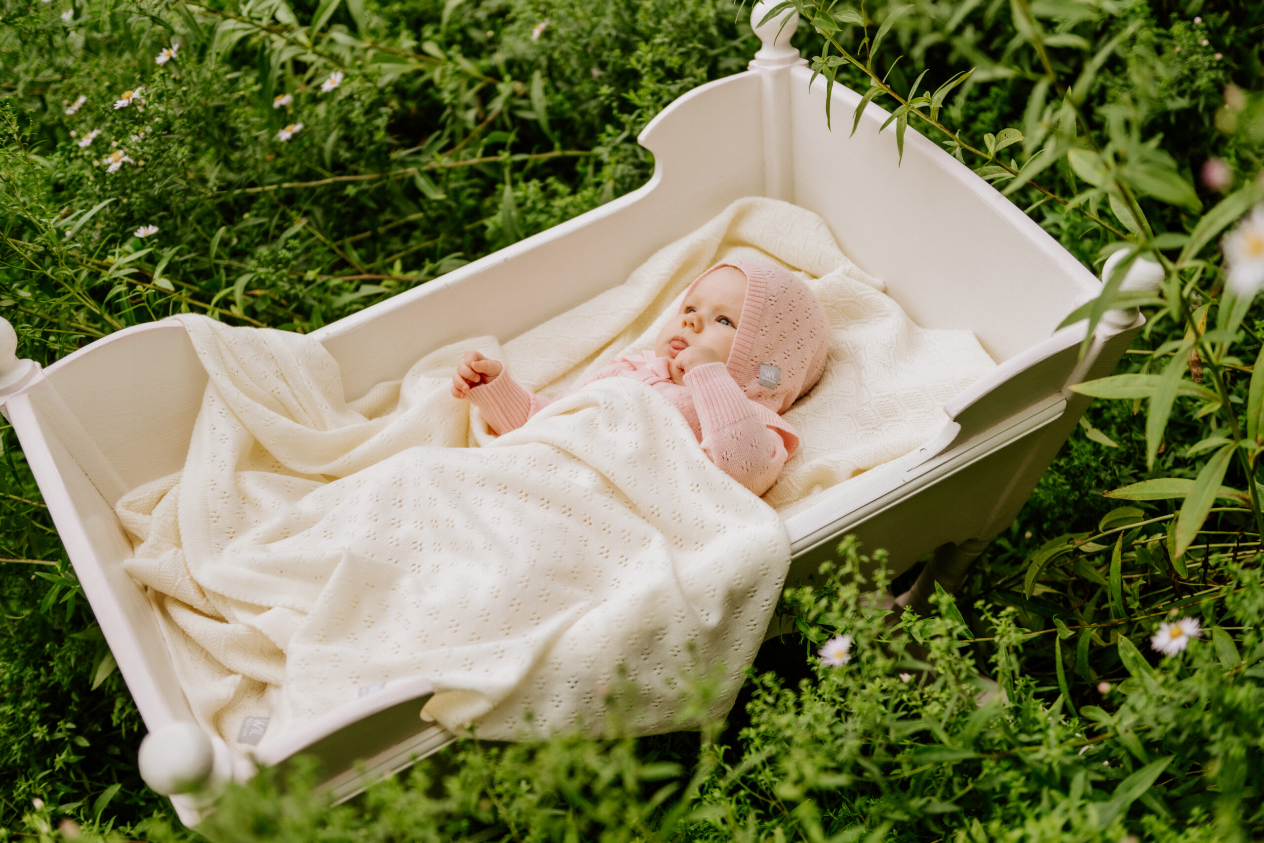 Merino Wool Baby Blanket LOVE