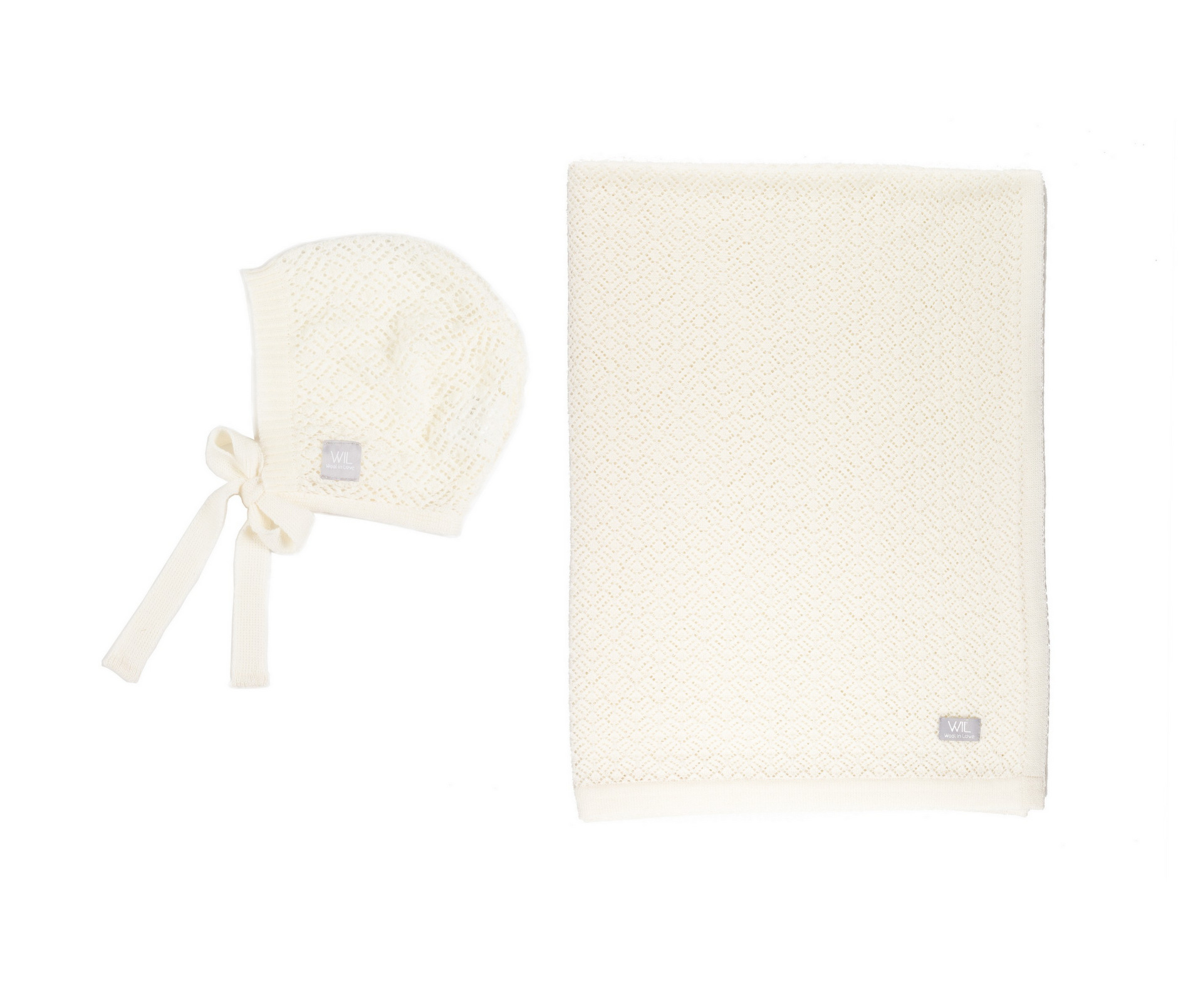 Merino Wool Baby Blanket DELIGHT