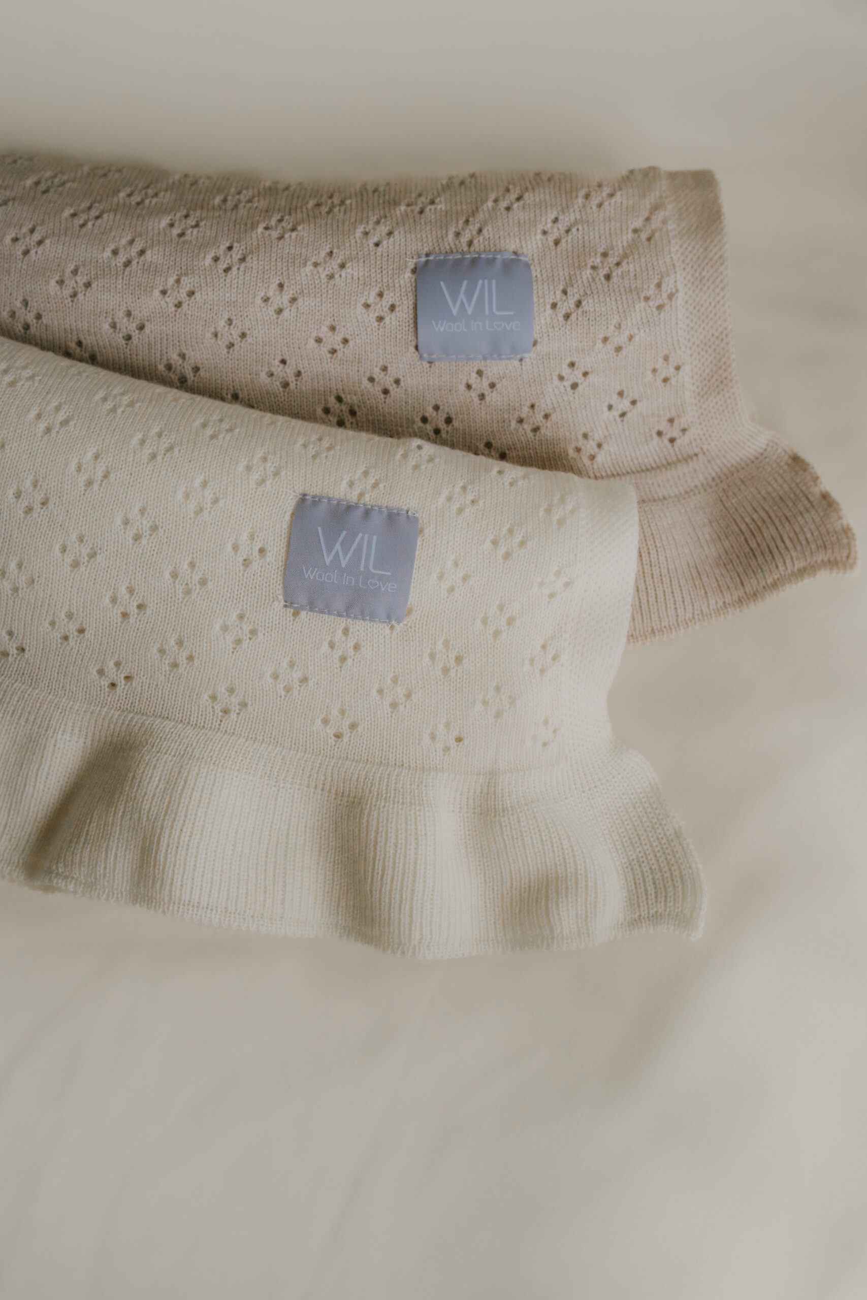 Merino Wool Baby Blanket LOVE