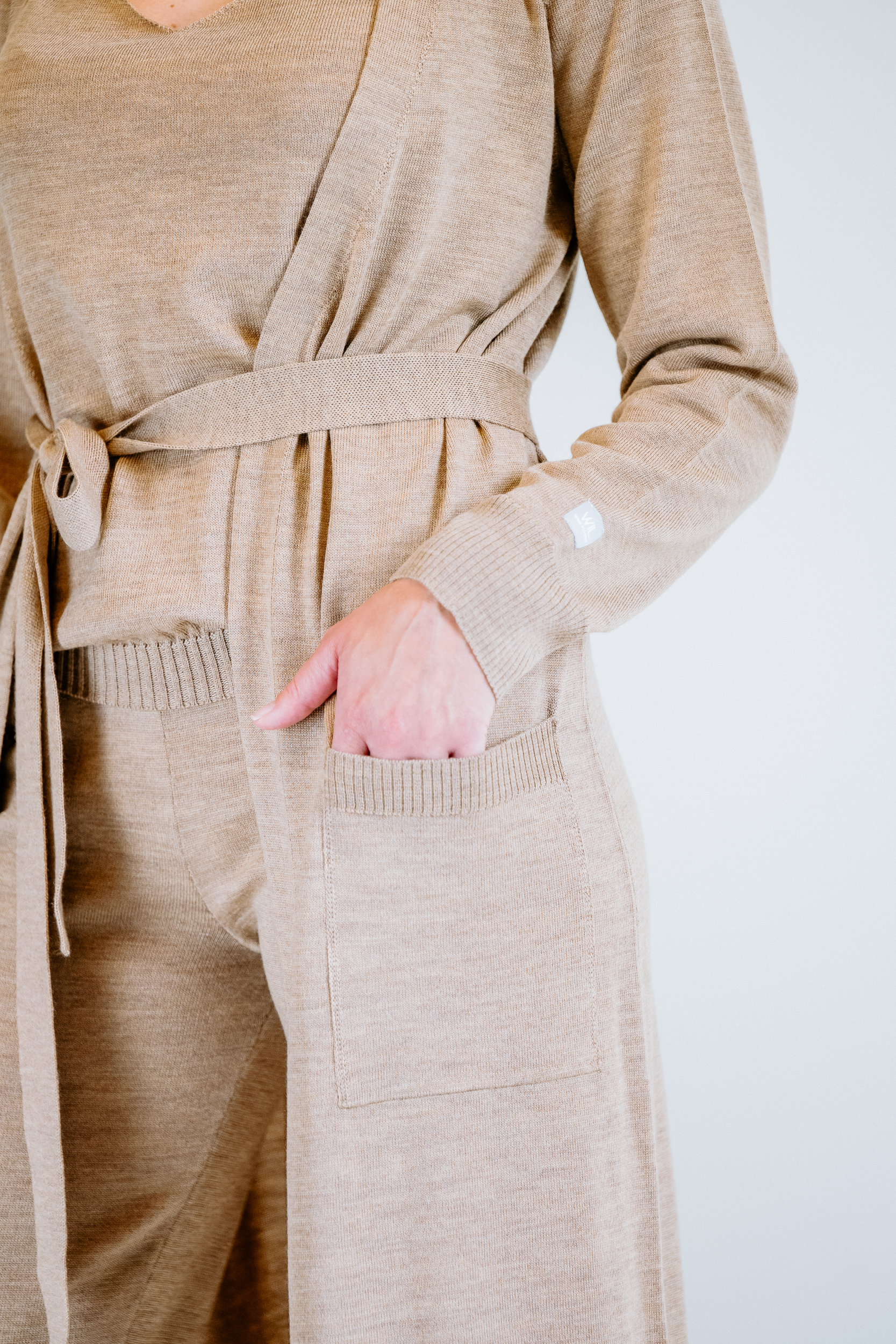 Women's Merino Wool Cardigan GRACE