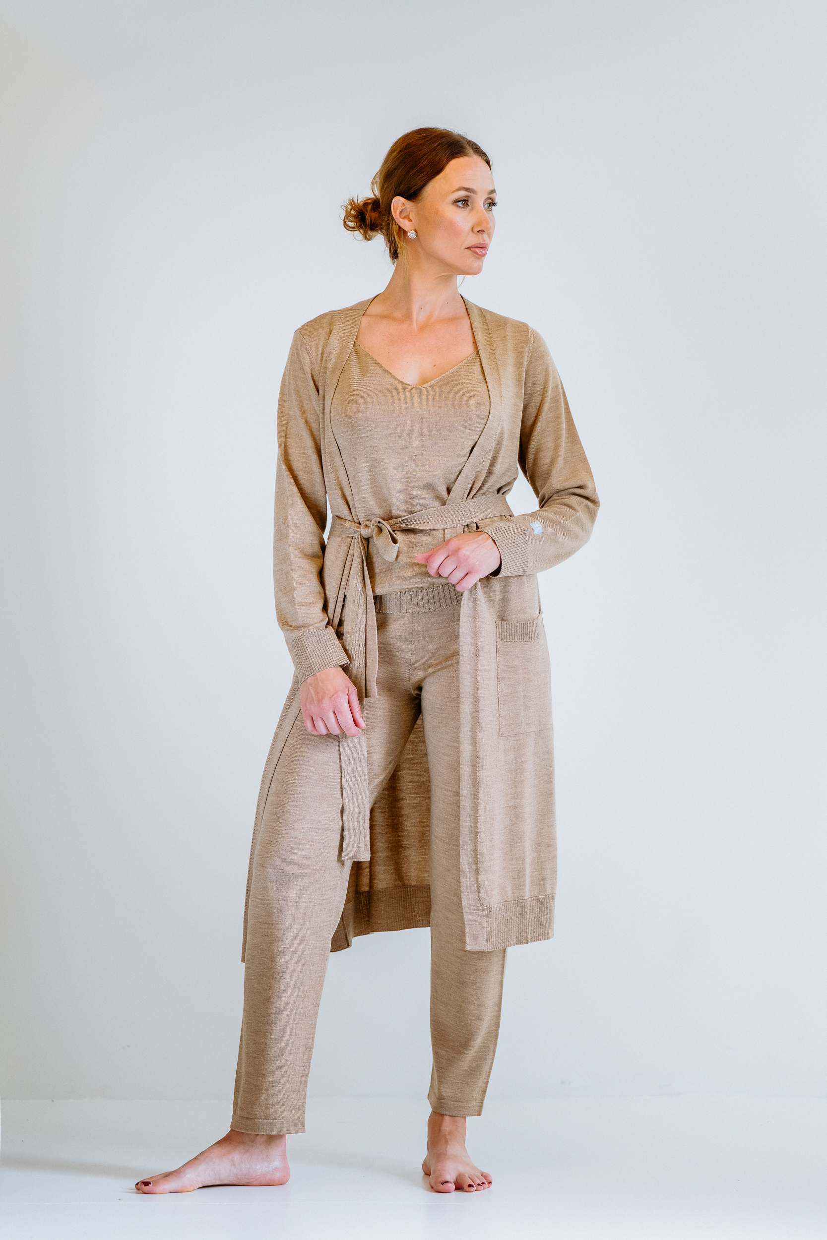 Women's Merino Wool Cardigan GRACE